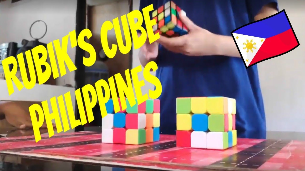 Practicing for Rubik's Cube Competition in the Philippines YouTube