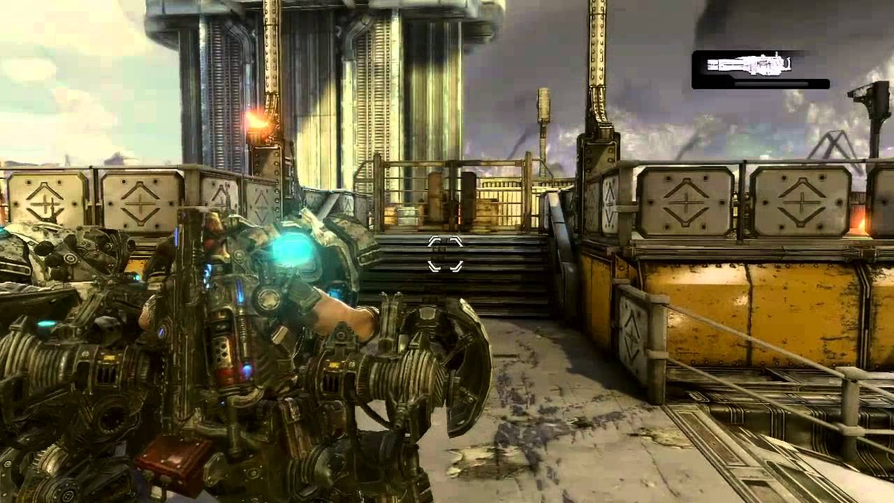 Gears of War 3 Walkthrough Part 4 [Act 12 Leviathan Boss] (GoW3