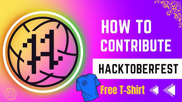 Hacktoberfest 2022 || How To Contribute || Free Swags #hacktoberfest