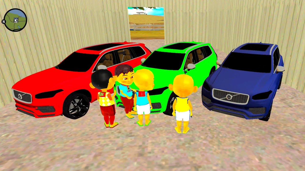 Upin dan ipin antar Mail Sakit Gigi Rumah Sakit , Ehsan Fizi bawa Helikopter Merah atok 🤣 Dunia Oyya