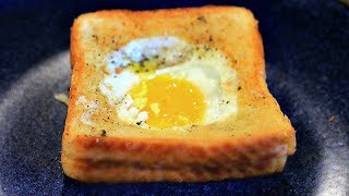 Bread Egg Bulls Eye with english translation (in description box)  Episode :863