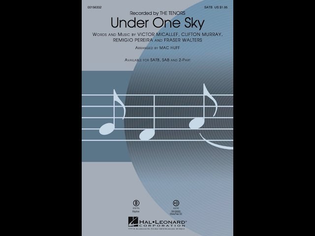 Under One Sky (SATB Choir) - Arranged by Mac Huff 