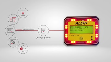 The Alertus Alert Beacon®: The Proven Audio Visual Mass Notification Solution