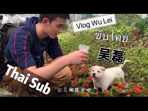 แปล ซับไทย คลิปอู๋เหล่ย ตอน ครั้งแรกที่เจอกับน้องเป่ย THAISUB Vlog WuLei 吴磊 和 小北