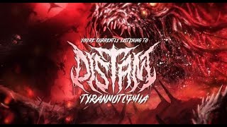 Смотреть клип Distant - Tyrannotophia (Official Lyric Video)
