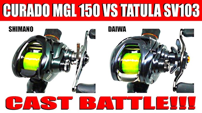 Daiwa TATULA 80 casting comparison vs TATULA SV 103!!! Which is