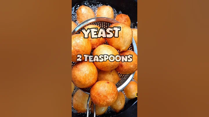 Puff puff ingredients for 2 cups of flour #puffpuff#shorts#shortsfeed