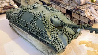 Will the reverse Blu tack ball, Ambush Camo pattern work??? Or fail?? Meng Jagdpanther screenshot 5
