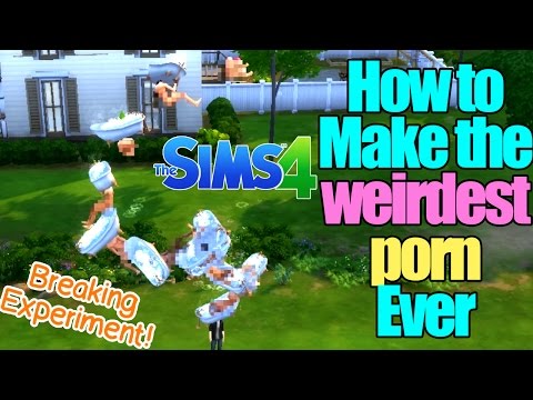 How to make the weirdest porn ever in sims 4? (breaking experiment)