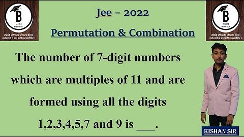 The number of 7-digit numbers which are multiples of 11 and are formed using all the digits 1,2,3,4,