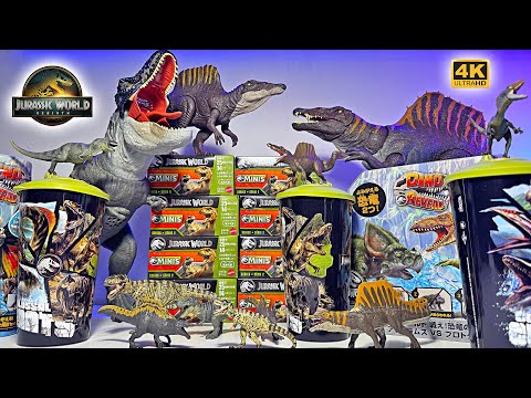 New SPINOSAURUS T REX Jurassic World Rebirth Dinosaur Toys Distortus Rex