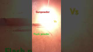Diy Flash Powder Vs Gunpowder