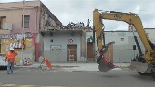 Demolition begins on historic Fresno building