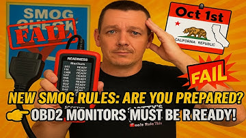 California Smog Inspection Update. NEW SMOG RULE Starts October 1st!