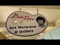 We Saw Bob Ross's Original Paintings & His Grave | Bob Ross Workshop & Gallery, New Smyrna Beach, FL