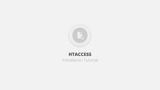 Htaccess WordPress Plugin - Installation Tutorial