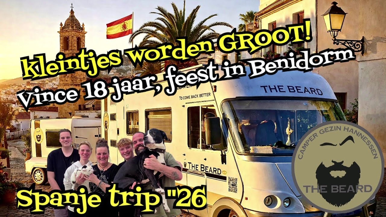 #17 Kleintjes worden GROOT! | 🎉Vince 18 JAAR en we vieren het onderweg! 🎂🚐 