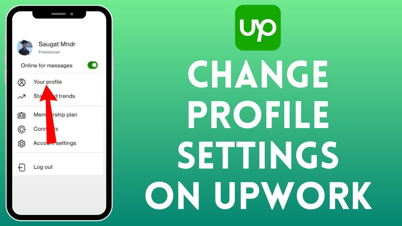 How to Change Profile Settings on Upwork 2024 | Edit Profile Settings ...