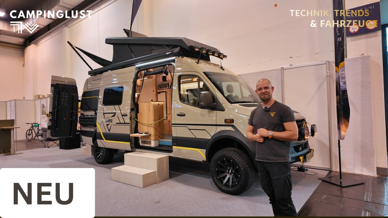300.000€ Offroad Van? | Manufaktur aus Münster baut Camper mit Extras | Technik, Trends & Fahrzeuge