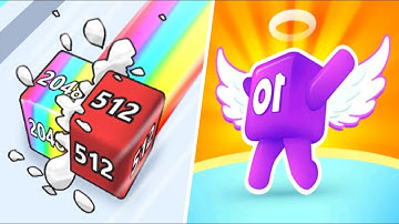 Jelly Run 2048 | Level Up Number - Pro Walkthrough Gameplay All Levels Android iOS Advance Gameplay