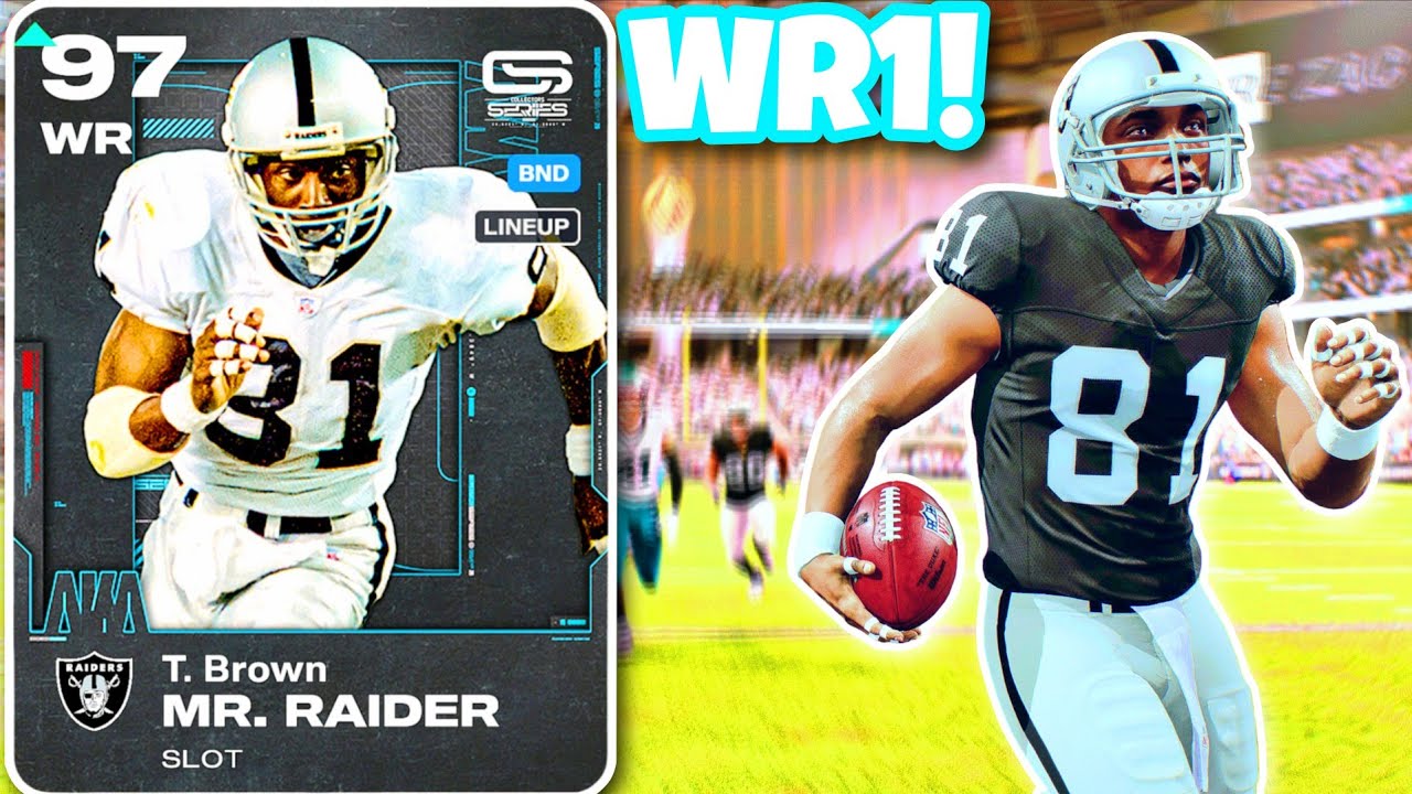 *new* AKA 96 TIM BROWN is A MONSTER in MADDEN 26 Ultimate Team! Must HAVE WR?!