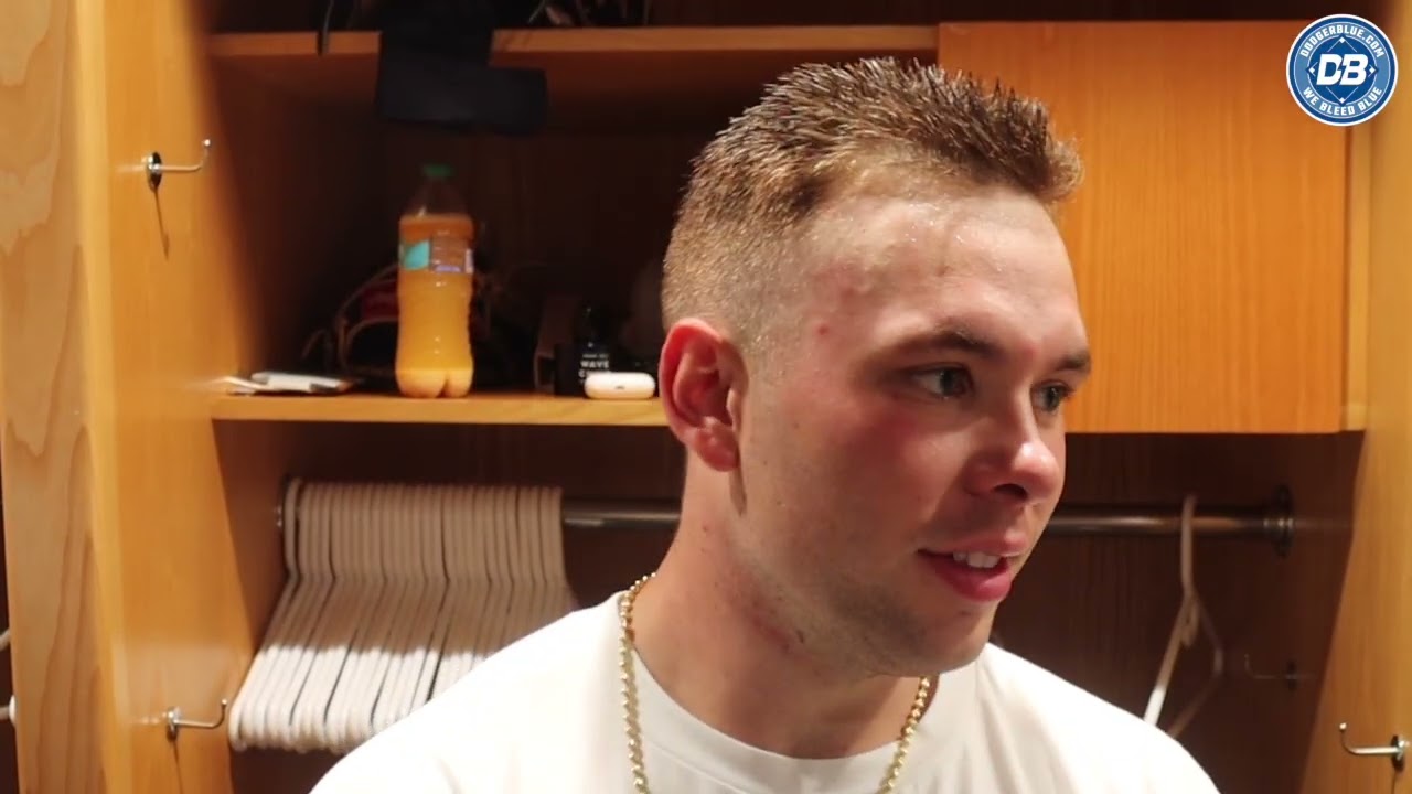 Dodgers postgame: Dalton Rushing talks go-ahead home run, Padres rivalry