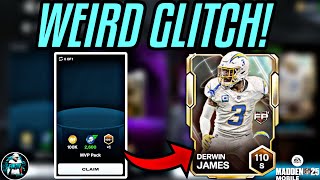 MADDEN MOBILE 26 WEIRD BUG/GLITCH! FREE FIELD PASS ICONIC! Madden Mobile 26