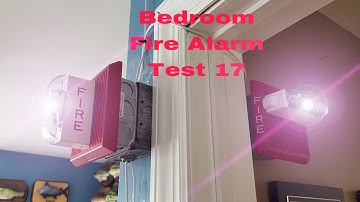 Bedroom Fire Alarm Test 17