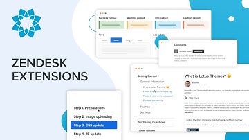 Zendesk Extensions for the Help Center