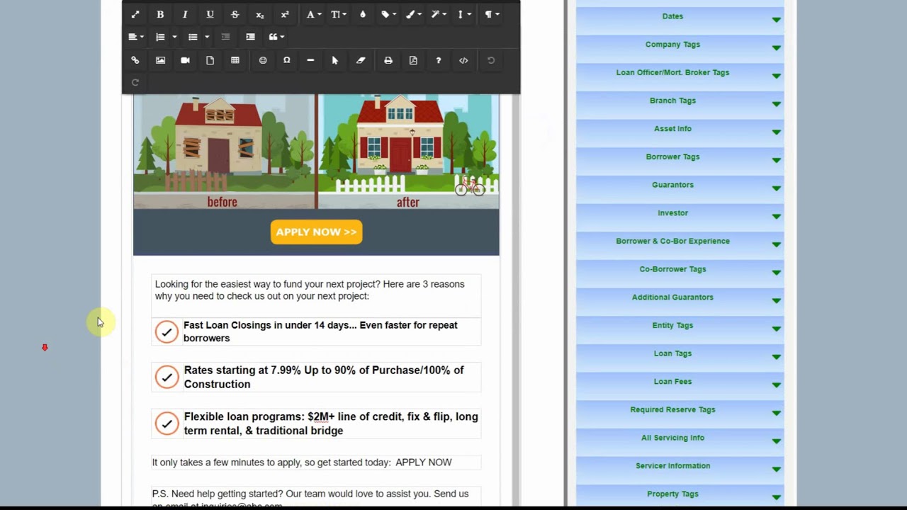 Using LendingWise as CRM