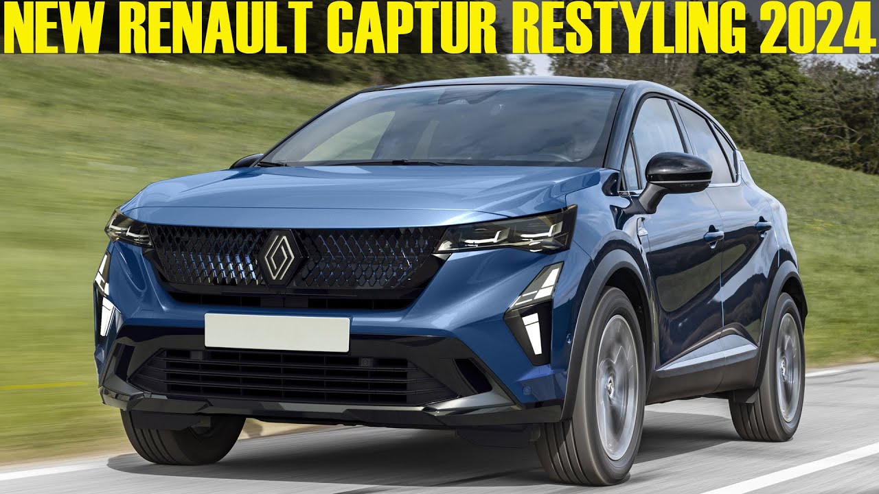 2024-2025 Restyling Renault Captur - Official Information! 