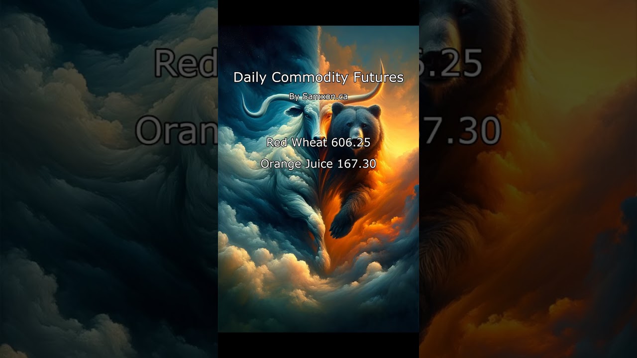 Your Daily Commodity Prices Report by Samxon