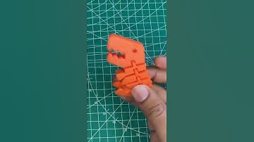 3D Printing a Flexi Rex Fidget Toy