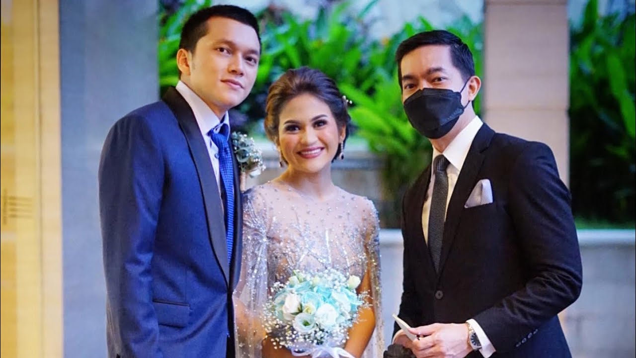 Wedding MC for CECILLE & GEORGE TIMOTHY at Glasshouse, The Ritz Carlton Pacific Place