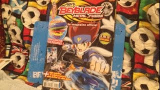 Beyblade Metal Fusion  Panini magazine overview!