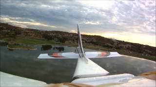 Vertical Stabilizer Failure, E-flite Apprentice on floats, Contour Roam Camera