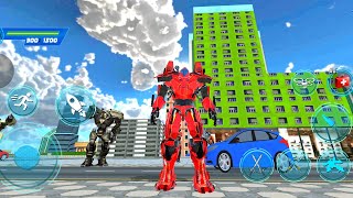 Spider Drone Robot Car Transforming Games 2021 Android gameplay screenshot 1