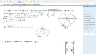 Geometry Final Exam Review P1 #69