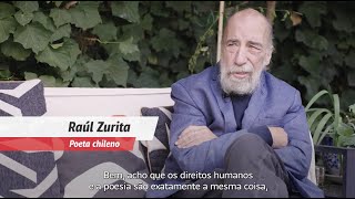 Entrevista exclusiva a Raúl Zurita pela equipe da Imagen de Chile | Marca Chile