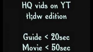 Hq Vids On Yt - Tldw Edition