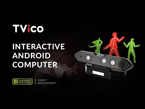 TVico | Interactive Android Box with Free Skeletal Tracking SDK (Kinect Replacement Solution)