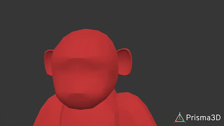 Meatmanfast jumpscare test (Scary Baboon VR Prisma 3d animation)