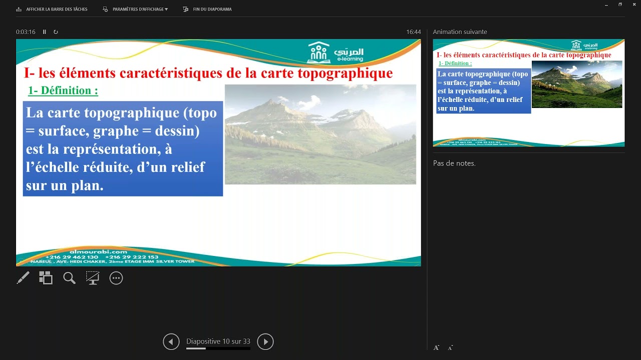 2ème Sciences : SVT - Exploitation des Ressources Géologiques & Carte Topographique