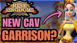NEW Cavalry Garrison Commander! is She META or NOT? Rise Of KIngdoms
