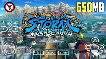 [NEW] NARUTO ULTIMATE NINJA STORM CONNECTIONS PPSSPP ISO MOD ANDROID WITH PERMANENT MENU