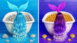 картинка: БИТВА ХОРОШЕЙ И ПЛОХОЙ РУСАЛКИ! 🧜‍♀️✨ Забавные ситуации с русалками в реальной жизни