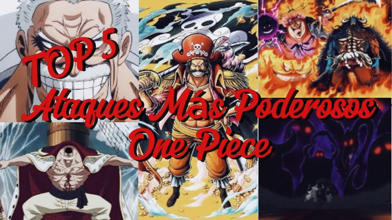 LOS 5 ATAQUES MÁS PODEROSOS DE ONE PIECE 2025