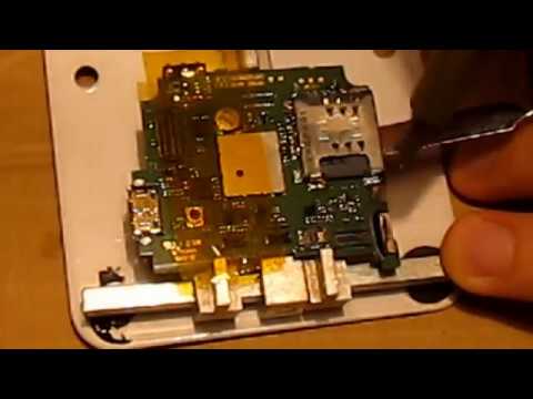 LG KP500 не видит сим карту (замена держателя сим\micro sd)