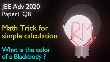 JEE Advanced 2020 solutions | Paper 1 Question 8 | Heat Transfer | Class 12 | IIT JEE | Physics