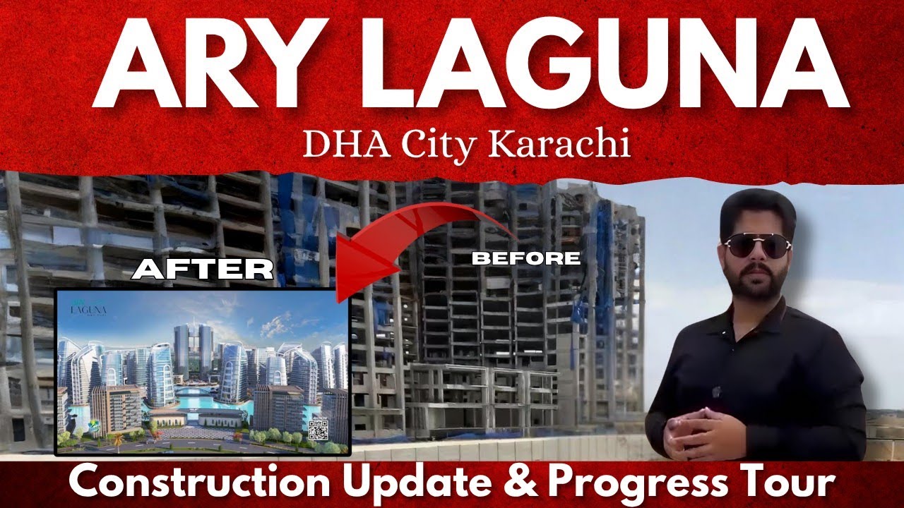ARY Laguna DHA City Karachi Latest Construction Tour | Progress & Development Update August 2025